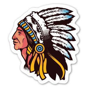 Native american sticker