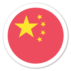 Chinese flag by EmojiOne