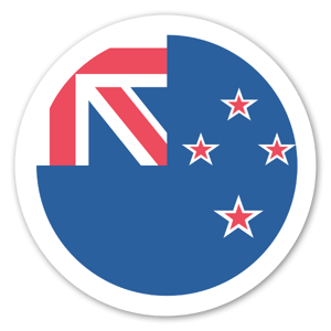 New Zealand Flag Sticker