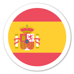 Round Spanish sticker by EmojiOne