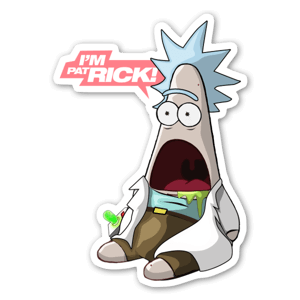 I'm Pat-RICK Star - sticker