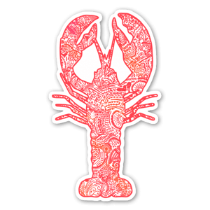 You really need this lobster sticker in your life