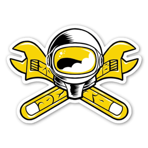 Just a space helmet and some mystic crescent wrenches. The official logo of The Changer