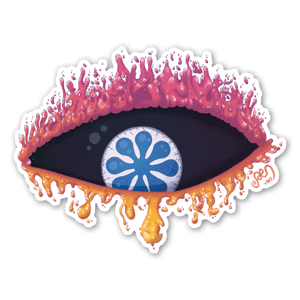 PsychEye Right sticker