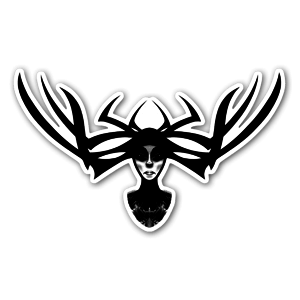 Hela was the firstborn child of Odin as a Sticker.