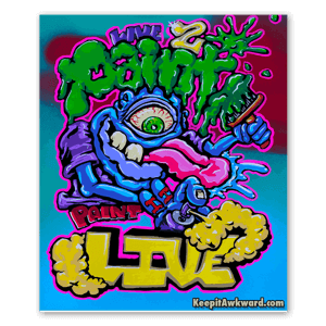 Live 2 Paint designed by Noro 2019 keepitawkward.com