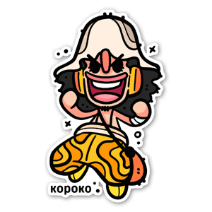 "One Piece" Sticker