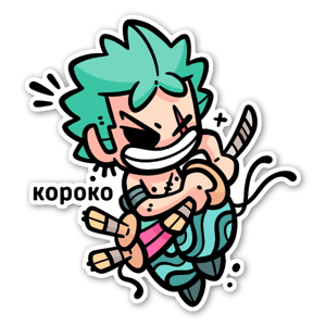 "One Piece" Sticker