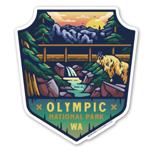 Olympic National Park is located in the state of Washington in the United States.