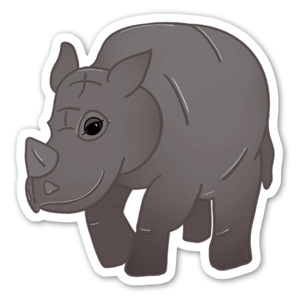 One Horned Rhino