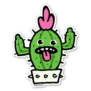 Pricky Cartoon Cactus