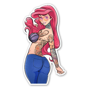 Tattooed Ariel