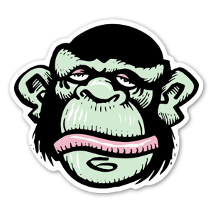 Bobby Brown Funky Monkey custom stickers decals