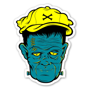 The cool Franky sticker 