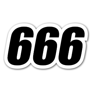 666 Number of the beast! 