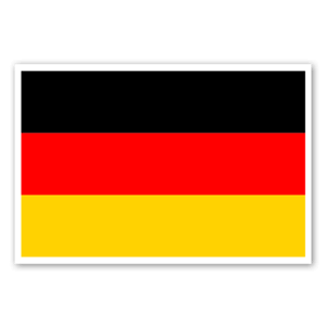 Germany flag as stickers 