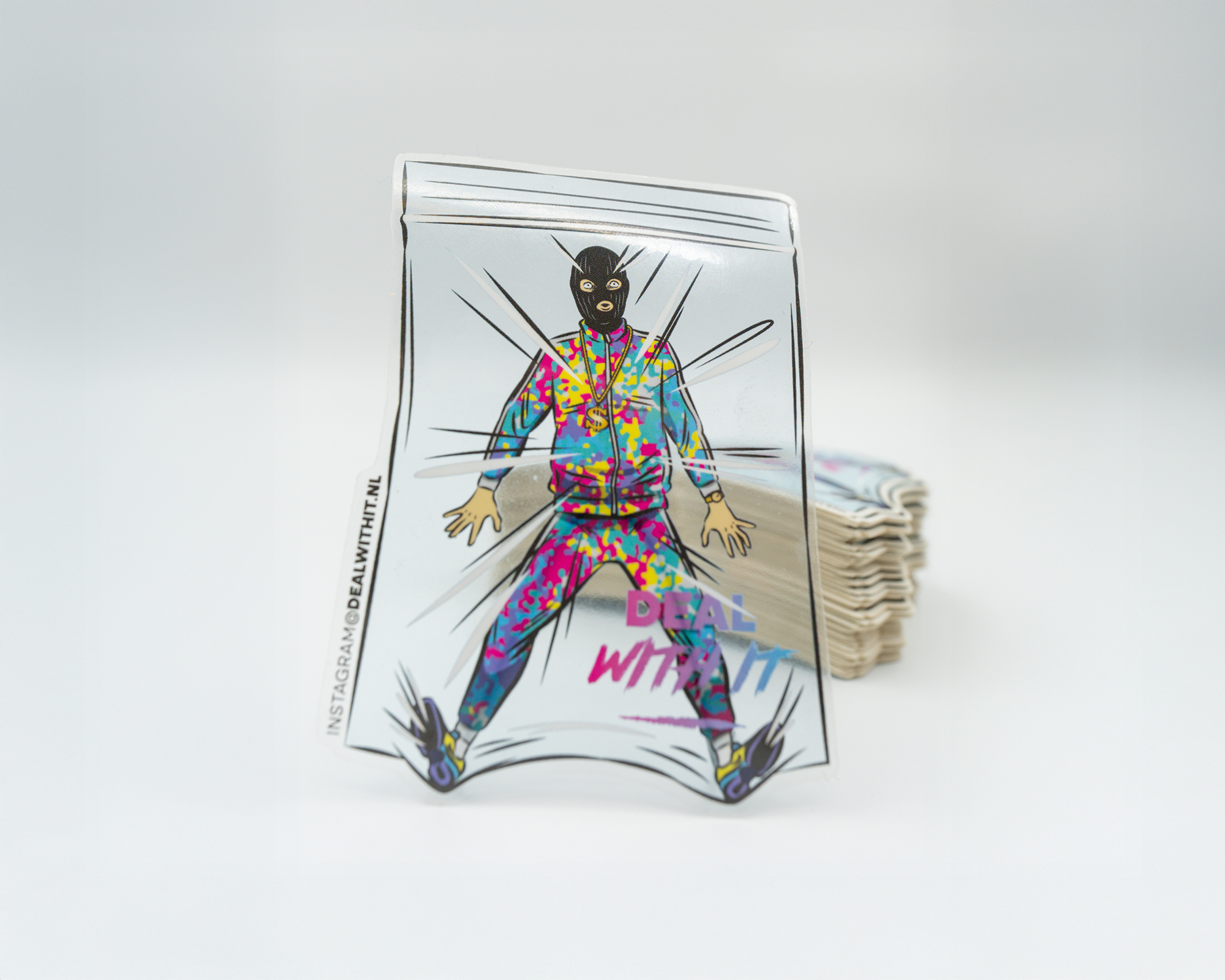 thumbnail image 2 of Dirty Money Sticker - Die Cut Decal, 8.00" X 1.19", Graphic Theme, Rayd Workshop (Made In USA) 2 of 5